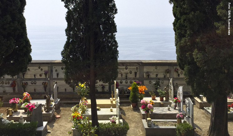 cimitero fiori estate italia foto copyright il floricultore EiN