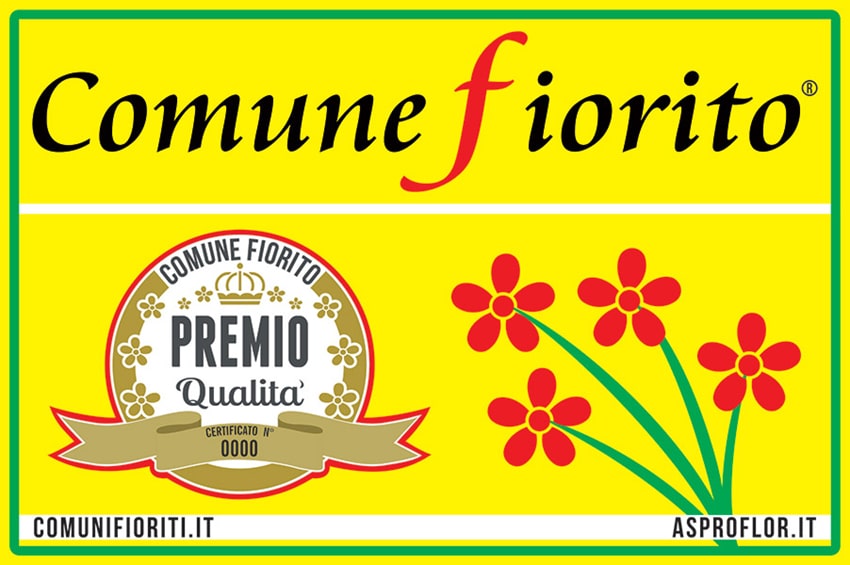 comuni fioriti 2021 Cartello Comune Fiorito min