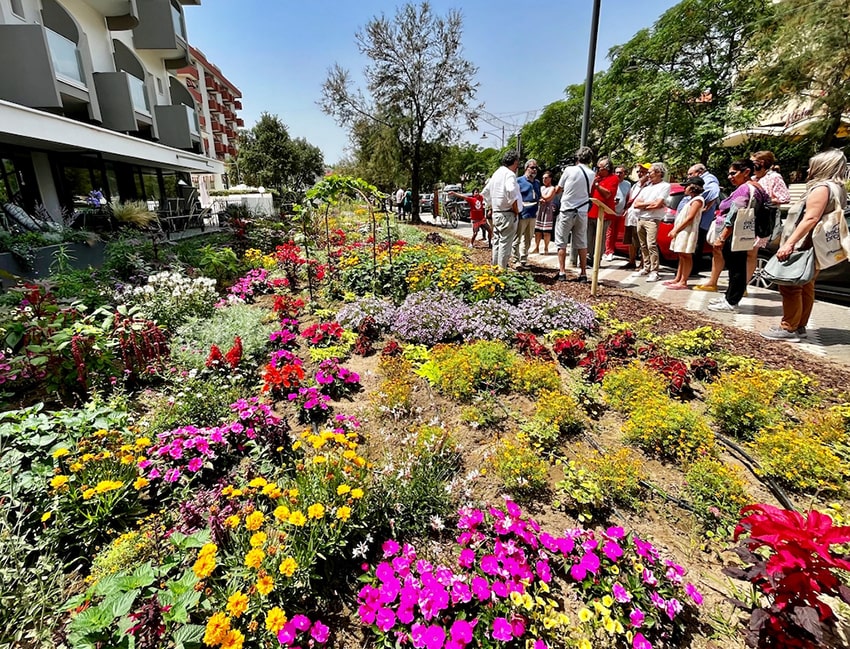 gp verdecomune comuni fioriti bellaria igea marina INAUGURAZIONE viale pascoli min