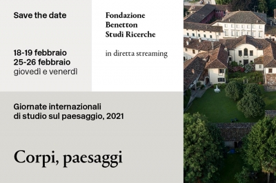 Giornate di studio sul paesaggio 2021: la Fondazione Benetton dà appuntamento on-line