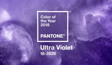 Pantone 2018 ci porta nell&rsquo;universo Ultra Violet