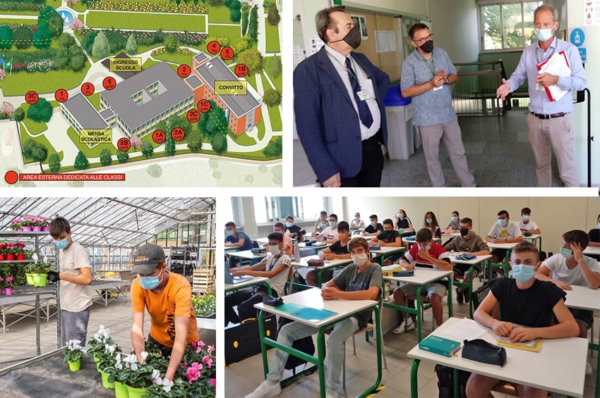Fondazione Minoprio, la scuola è ripartita in sicurezza