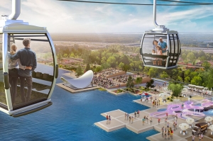 Floriade Expo 2022: il cantiere in anteprima visto dalla cabinovia