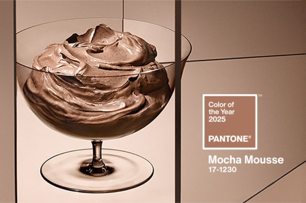 Colore dell&rsquo;anno 2025: per Pantone &egrave; Mocha Mousse