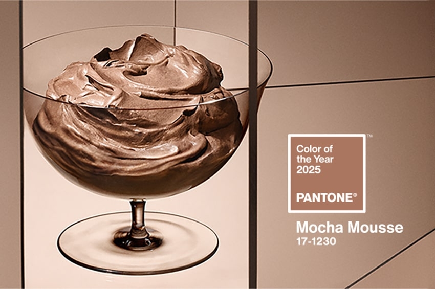 Colore dell’anno 2025: per Pantone è Mocha Mousse