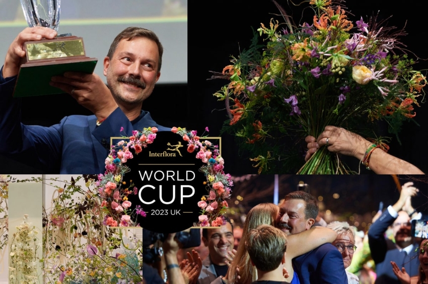 Miglior fiorista al mondo: il tedesco Nicolaus Peters si aggiudica l'Interflora World Cup 2023