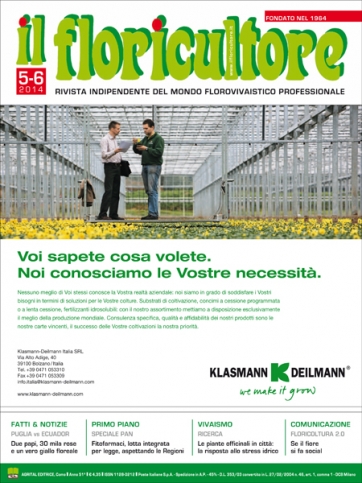 Sommario MAGGIO-GIUGNO 2014 - rivista IL FLORICULTORE