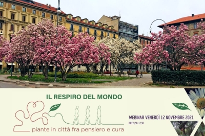 Verde urbano: webinar “Il respiro del mondo” con crediti formativi