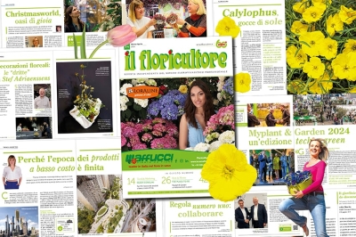 IL FLORICULTORE di Marzo-Aprile 2024 &egrave; pronto per farvi viaggiare