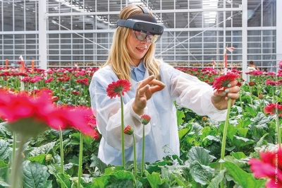 La realt&agrave; aumentata  rivoluziona il lavoro in serra