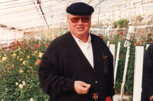 NOTE PERSONALI &ndash; Addio a Sergio Patrucco, costitutore e coltivatore di rose imperiese