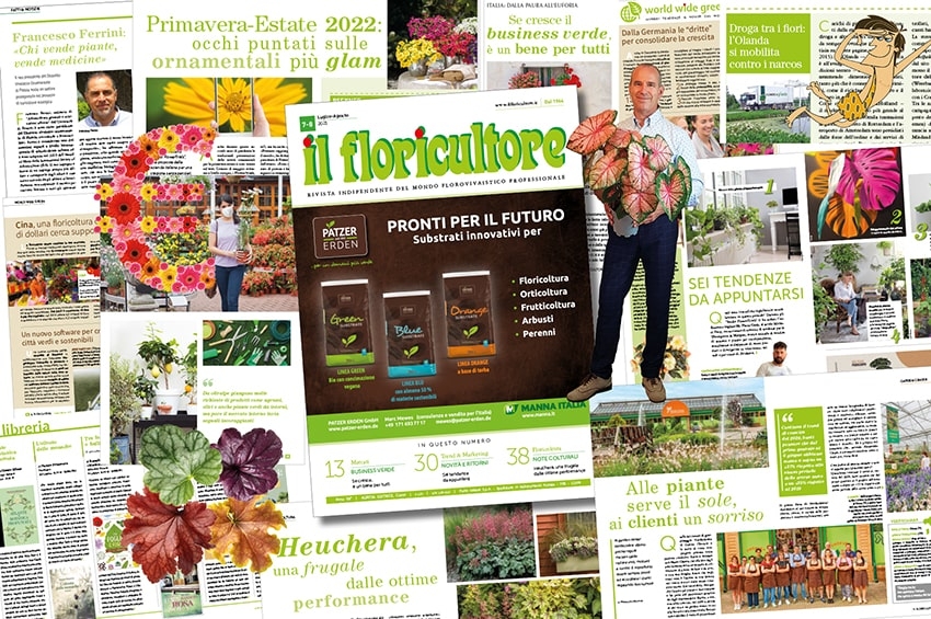 Estivo ma non rilassato: è in arrivo il numero di Luglio-Agosto de IL FLORICULTORE