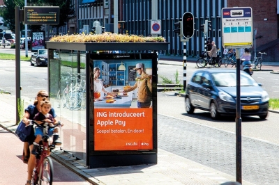 Api alla conquista di Utrecht: tetti verdi sulle pensiline dei bus