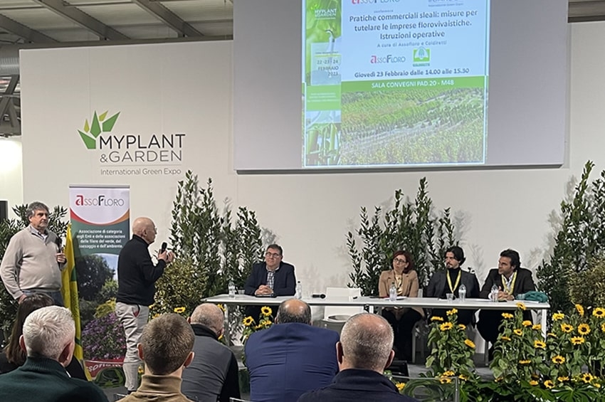 Assofloro e Coldiretti: il programma delle conferenze a Myplant & Garden 2024