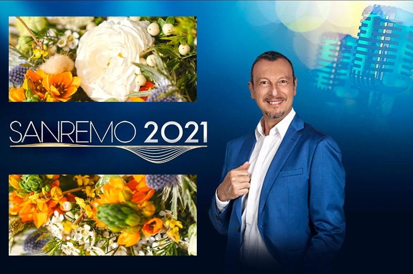 Sanremo: sul palco dell’Ariston 100 bouquet della rinascita