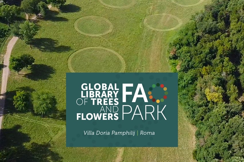 FAO Park: a Roma è nata la Biblioteca Globale degli Alberi e dei Fiori
