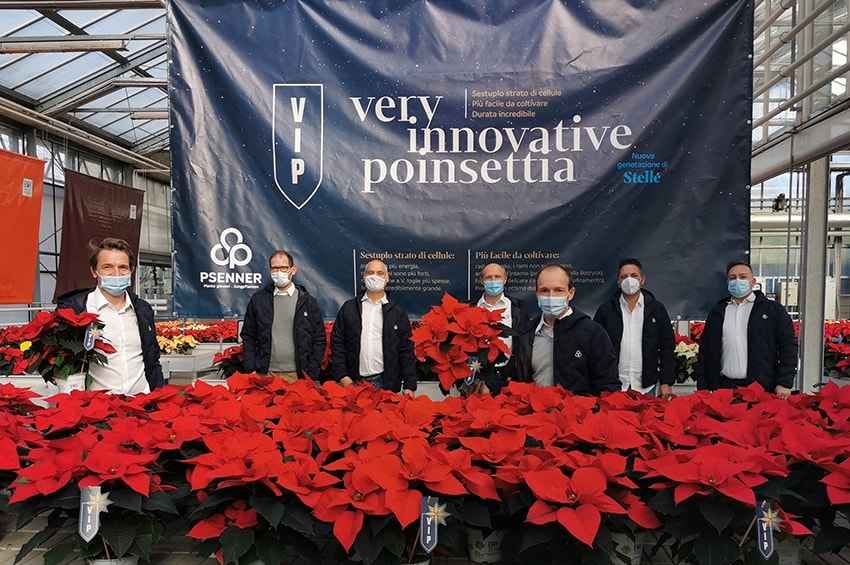 Poinsettie: Psenner augura un 2021 VIP