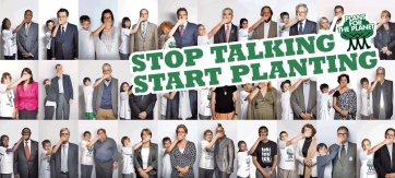 PLANT FOR THE PLANET: la politica discute,&nbsp;i bambini agiscono